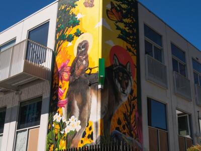Nature's Kaleidoscope — Street art by Plastic Birdie in Portland