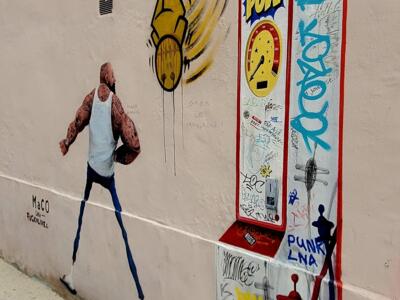 Street art by Jace, Mayé in Sète