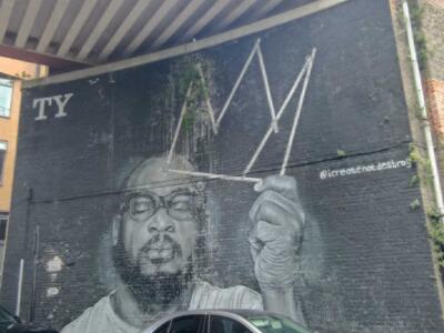 Tribute to Ty — Street art by Create Not Destroy in London