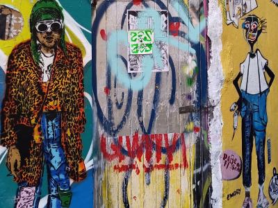 Colorful Street Art — Street art in London