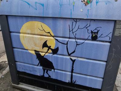 Nuit médiévale — Street art à Strasbourg