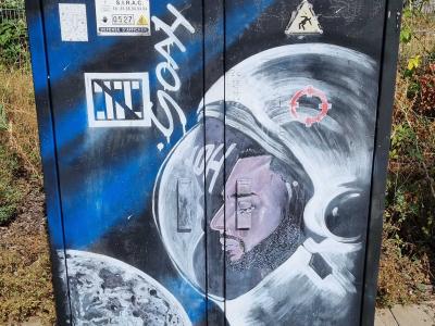 Hôtel Paradisio spatial — Street art à Strasbourg