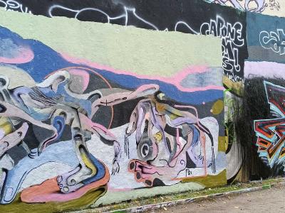 Expressive Fluid Abstraction — Street art in Berlin