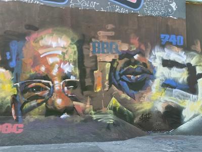 Expressive Portraits in Chiaroscuro — Street art in Nantes