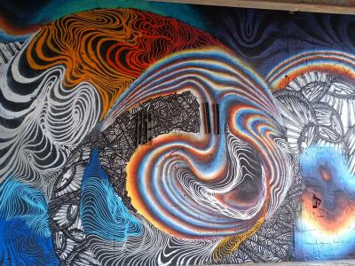 Psychedelic Swirls by Awer — Street art by Awer in Berlin