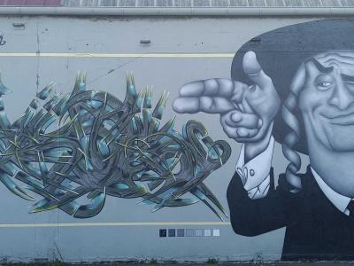 Wildstyle Figuratif — Street art à Bourges