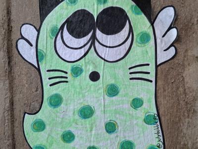 Street art by JulyBubble in Nantes