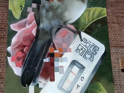 Aspire - oiseau urbain — Street art à London