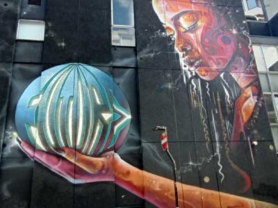 Mr CENZ Portrait — Street art by Mr CENZ in London