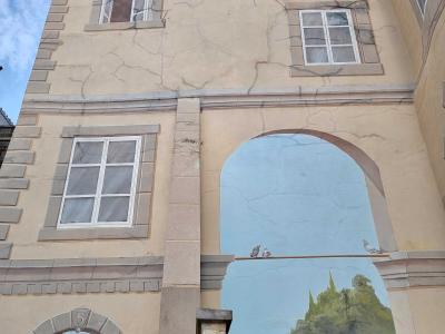 Trompe-l'œil façade multi-étages — Street art à Clermont-Ferrand