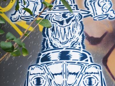 Rat Fink Zone — Street art in Rennes