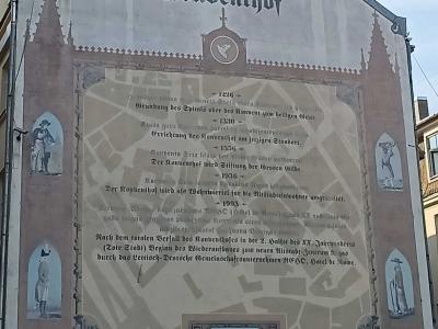 Fresque historique Konventa Seta — Street art à Rīga