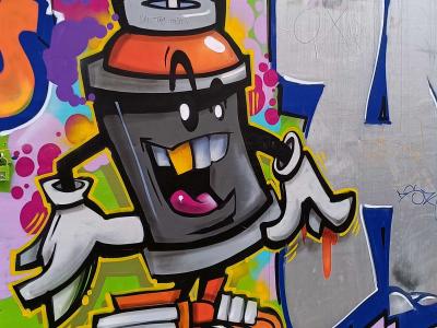 Personified Bomb — Street art in London