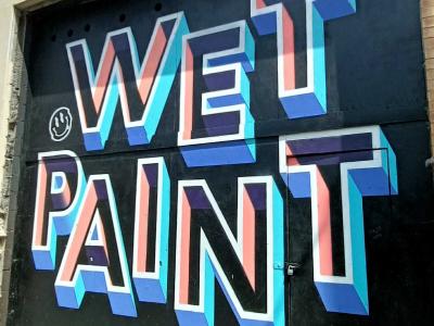 Wet Paint — Street art in London