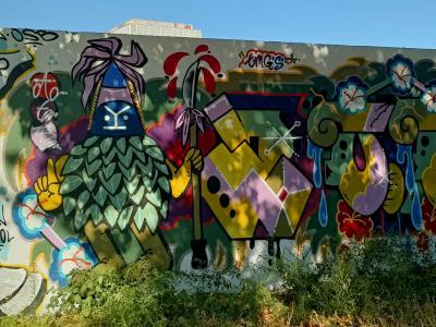 Colorful explosion Nantes — Street art in Nantes