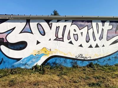 Lettering 3Orioult a Reze — Street art à Rezé