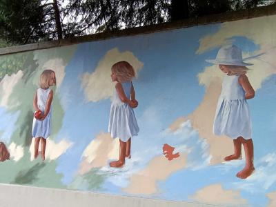Childhood in Sequence by Mafalda Mendonça — Street art by Mafalda Mendonça in Porto