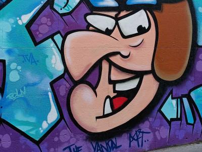 Comic Character by The Vandal Art — Street art in Paris