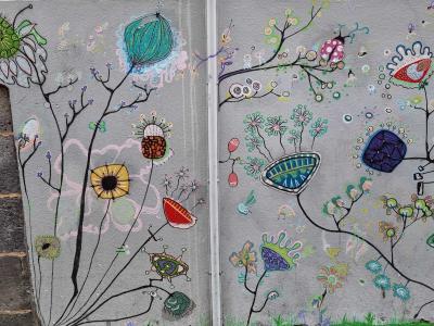 Imaginary Botanical Creatures — Street art in Clermont-Ferrand
