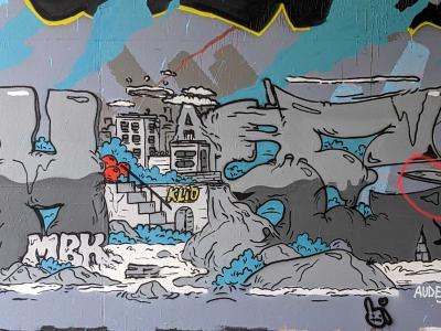 Créatures Colorées Whimsique — Street art à Soyons