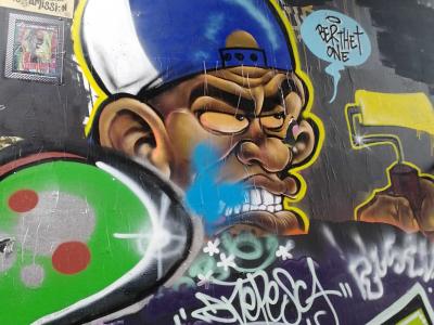 Caricatured Portrait - Berthet One — Street art in Paris