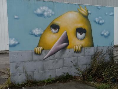 Le poussin d'Ador à Rezé — Street art de Ador à Rezé