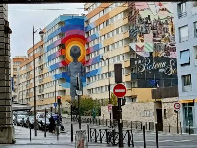 Enter the Vortex — Street art by Seth in Paris