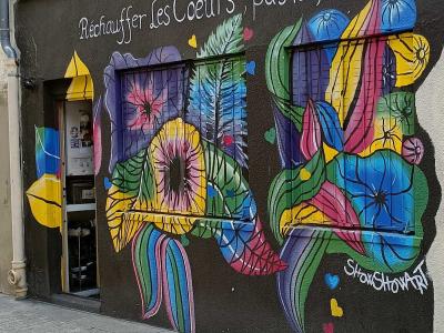 Warm Hearts, Not the Planet — Street art in Paris