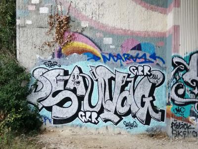 Sautag GRR Tag, Maurecourt — Street art in Maurecourt
