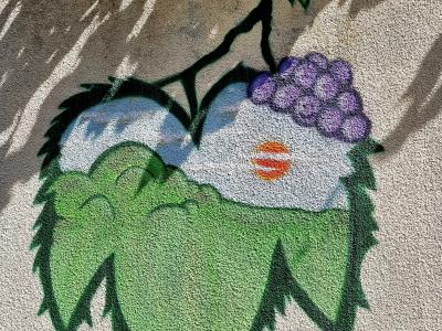 Le paysage dans la feuille — Street art à Clermont-Ferrand