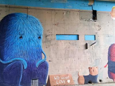 Welcoming 3D Creatures — Street art by Sr. Papá Chango in Berlin