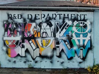 R&D Department — Street art in Nantes