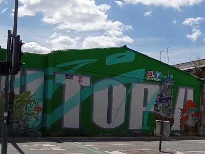 Lille Utopia vert urbain — Street art à Lille