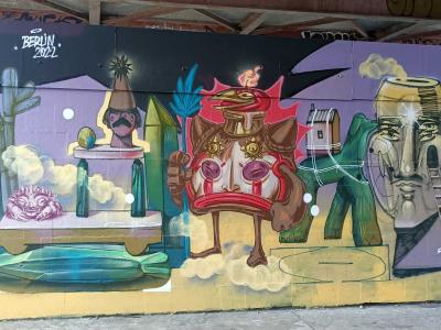 Whimsical Creatures — Street art by DILK, FEROS in Berlin