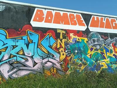 Bombe Ulage Mural in Nantes — Street art in Nantes