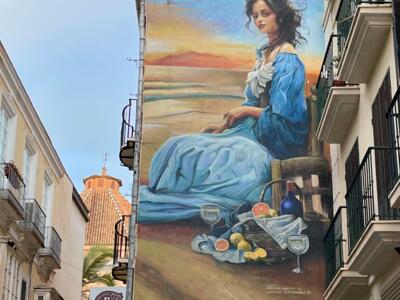 Summer breeze — Street art de LALONE à Málaga