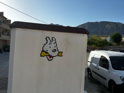 Milou — Street art de Astro Boy à Beniarbeig