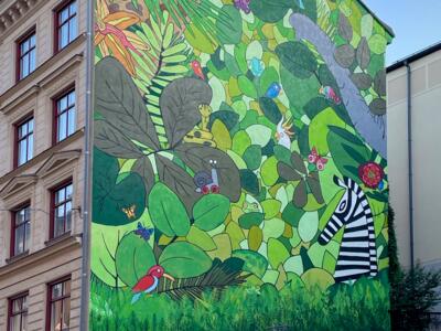 Jungle — Street art by Kollektivet Livet in Stockholm