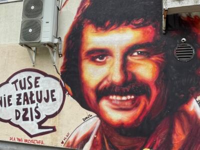 Pour M. Krzysztof (Dla Pana Krzysztofa) — Street art de Tuse à Gdańsk