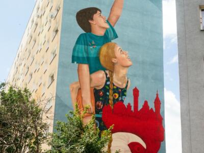 The Gdańsk Rooster by Alfalfa and Colectivo Licuado — Street art by Fitz, Theic Licuado, Alfalfa in Gdańsk