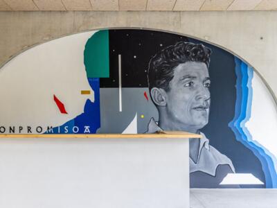 Konpromisoa — Street art by Mr Sor2 in Bayonne