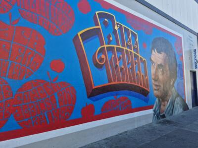 Fresque Bill Graham — Street art de Wes Marks à San Francisco