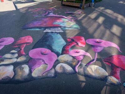Margot the Fairy — Street art by Demoiselle MM in Saint-Brieuc