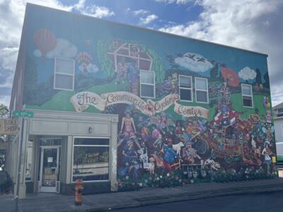 The Community Cycling Center Mural — Street art de Robin Corbo à Portland