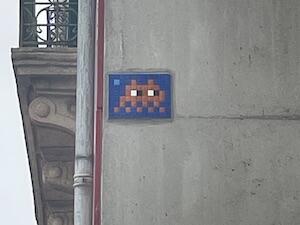 MPL_37, Space Invader on Quai de l'Aspirant Herber — Street art by Invader in Montpellier