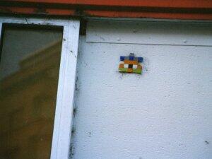 GRN_25, Space Invader du boulevard Maréchal Foch — Street art de Invader à Grenoble