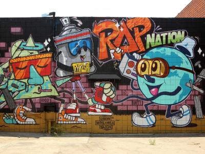 Branded Arts Culver City — Street art de DabsMyla à Los Angeles