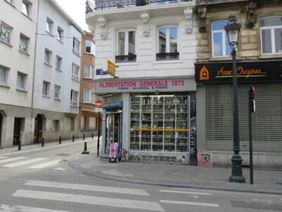BXL_40, Space Invader de la rue du Midi — Street art de Invader à Bruxelles