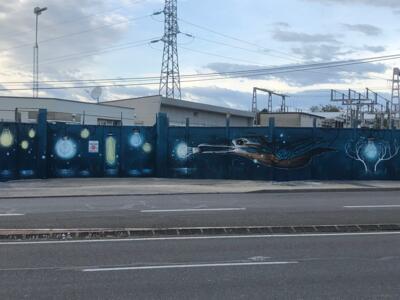 C'est pas Versailles — Street art by Veks Van Hillik in Rillieux-la-Pape