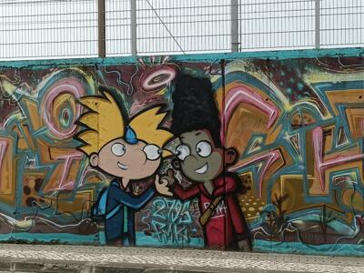 Arnold and Gerald — Street art in Lisboa